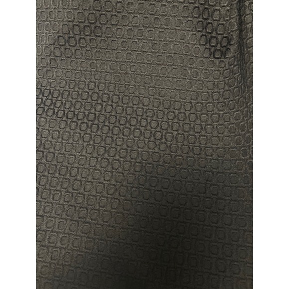 Clare & Tiffany Black Textured Fit & Flare Dress Bow Sleeves Size 16 - Picture 8 of 10